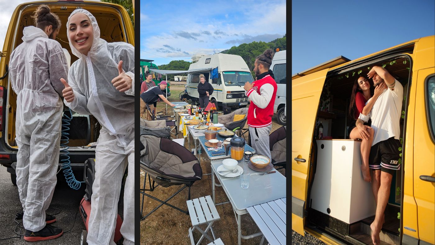 La vie en van et les rencontres sur la route