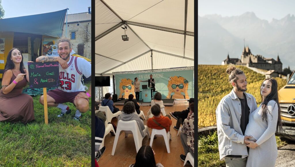 Gael et marie qui parle de leur projet